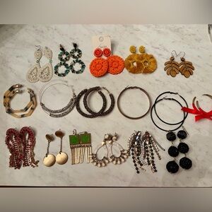 Women's Earrings Boutique Jewelry Bundle